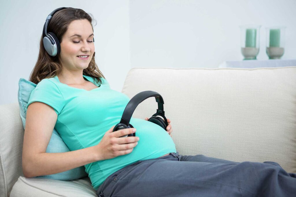 beneficios de la música en el embarazo