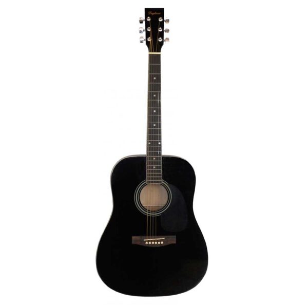 Guitarra Acústica Daytona Modelo A411 Negro Brillo