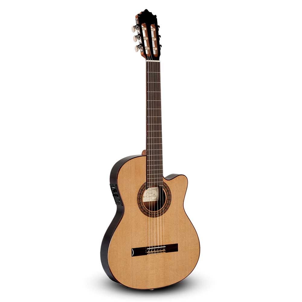 Guitarra Clásica Electrificada Paco Castillo Modelo 232TE